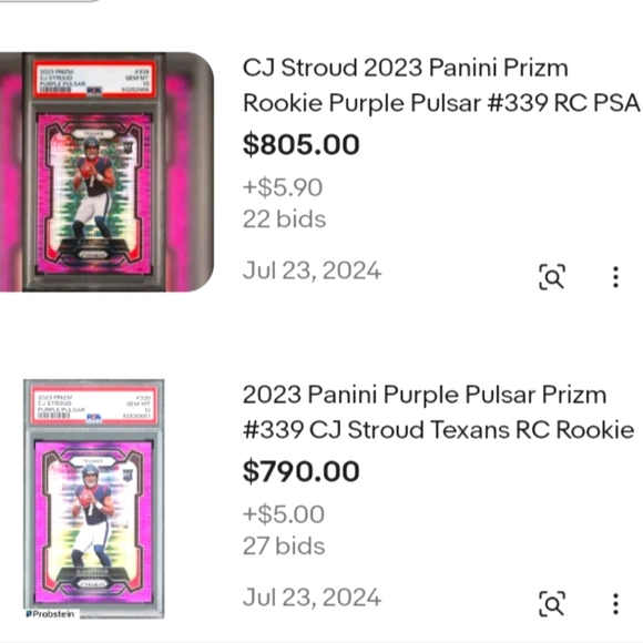 🏈🏆Joe Montana "Metal Platinum Autograph - Purple Pulsar 4/6 Insert" Slab🏆🏈 - Picture 4 of 5